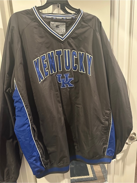Colosseum Other - Colosseum Kentucky Black & Royal Blue Pullover Jacket